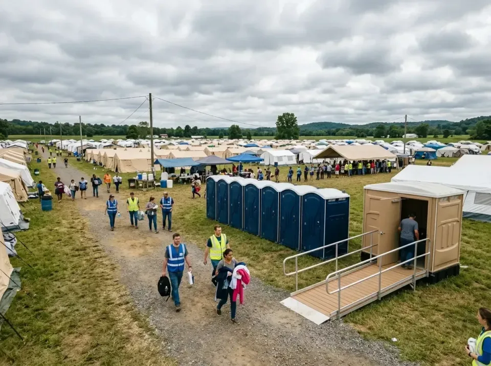 disaster-relief-camp-restrooms-010 — frequently asked questions, Dumpster & Portable Bathrooms Rental in Maple Grove, MN